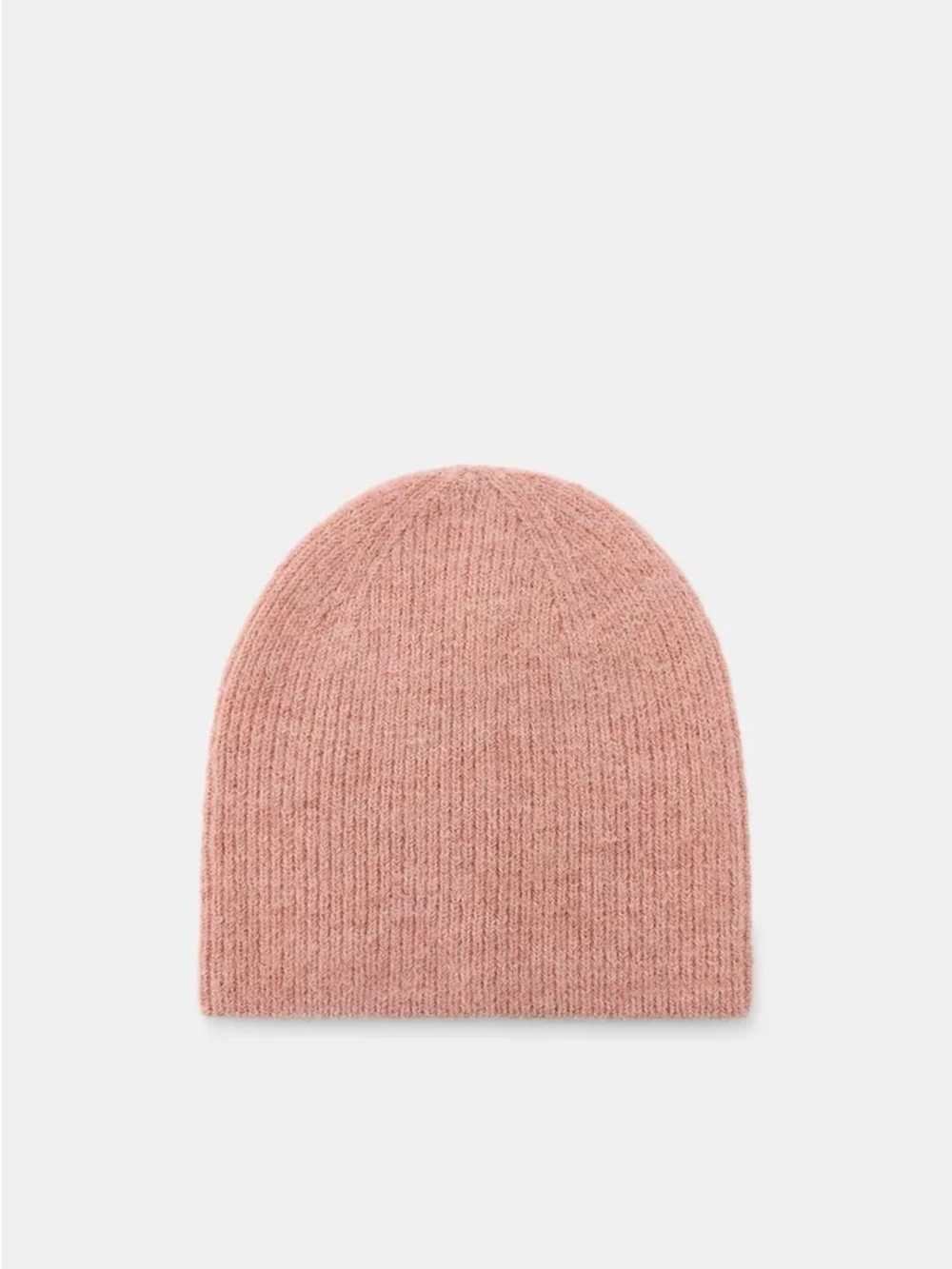 New Zara Soft Knit Pink Beanie - Women Accessories